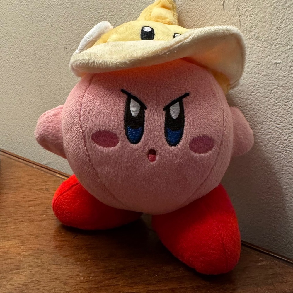 Sanei Boeki Cutter Kirby 4” Plush Kirby All Star Collection